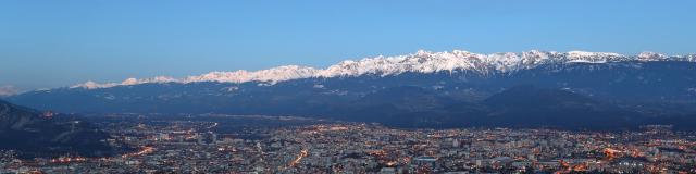 Chaine De Belledonne Depuis Grenoble Urope